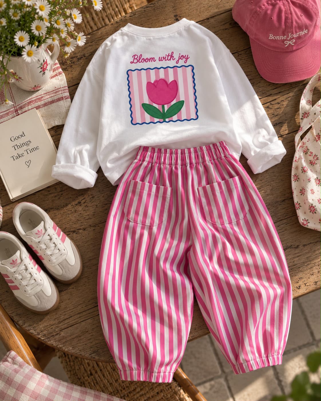 Bloom Tulip Kız Çocuk Alt Üst Takım