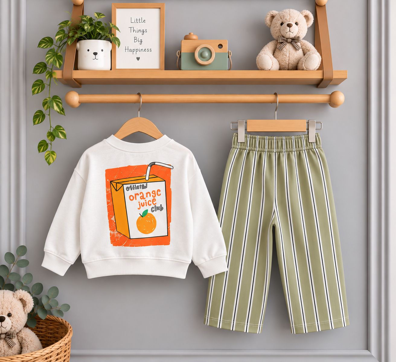 Orange Juice Çocuk Alt Üst Takım